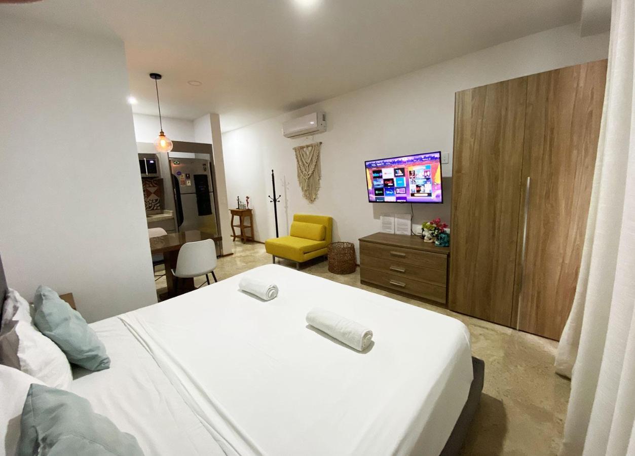 Apartament Caribbean Vibes Studio - Cerca De 5Ta Av Y Playa Playa del Carmen Zewnętrze zdjęcie